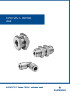 AVENTICS QR2-C CATALOG QR2-C-RPN SERIES: STAINLESS STEEL FITTINGS